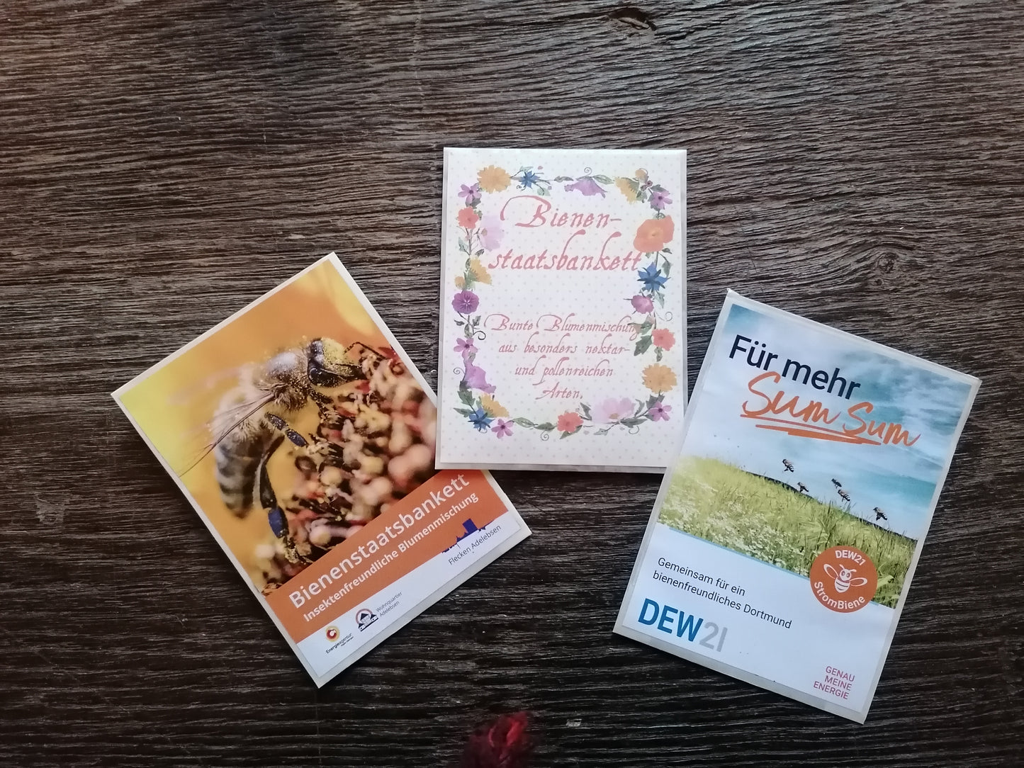 Individuelle Samentütchen mit Wunsch-Blumenmischung