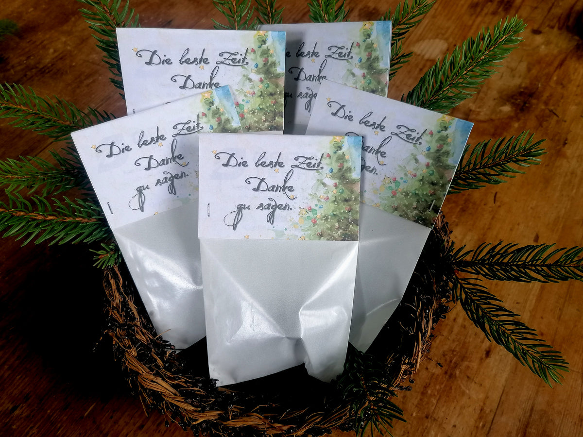 Weihnachtliche Give-Aways in zwei Ausführungen