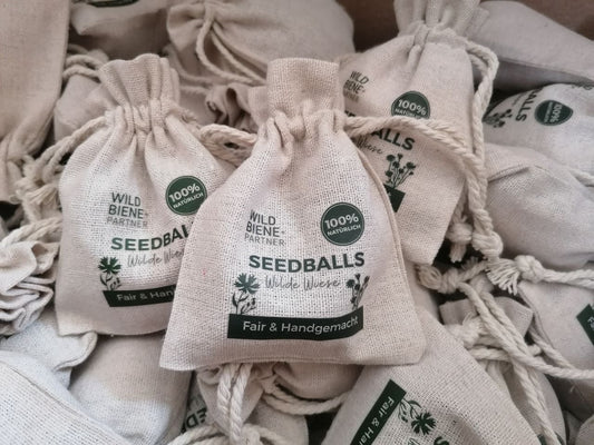 Individuelle Seedball‑Give‑aways mit Firmenlogo